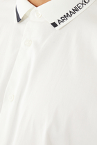 EA Cotton Poplin Logo Shirt